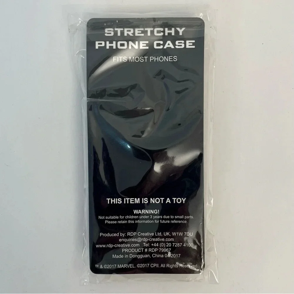 Marvel Spider-Man Homecoming 2017 Stretchy Phone Case Movie Promo.